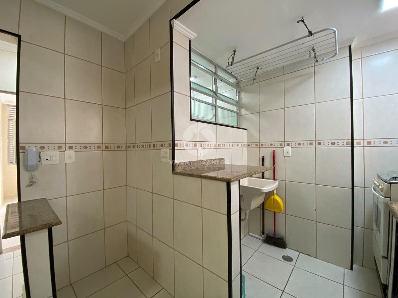 Apartamento 2 Dormitórios, Vaga Coletiva em Prédio Frente Mar no Boqueirão – Santos/SP em Boqueirão, Santos — foto 6