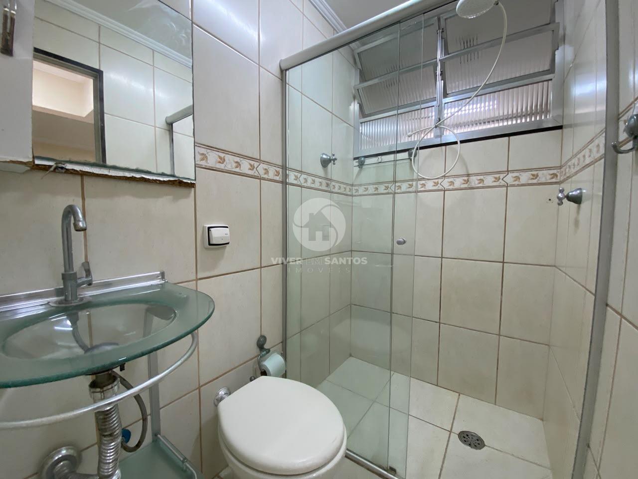 Apartamento 2 Dormitórios, Vaga Coletiva em Prédio Frente Mar no Boqueirão – Santos/SP em Boqueirão, Santos — foto 11