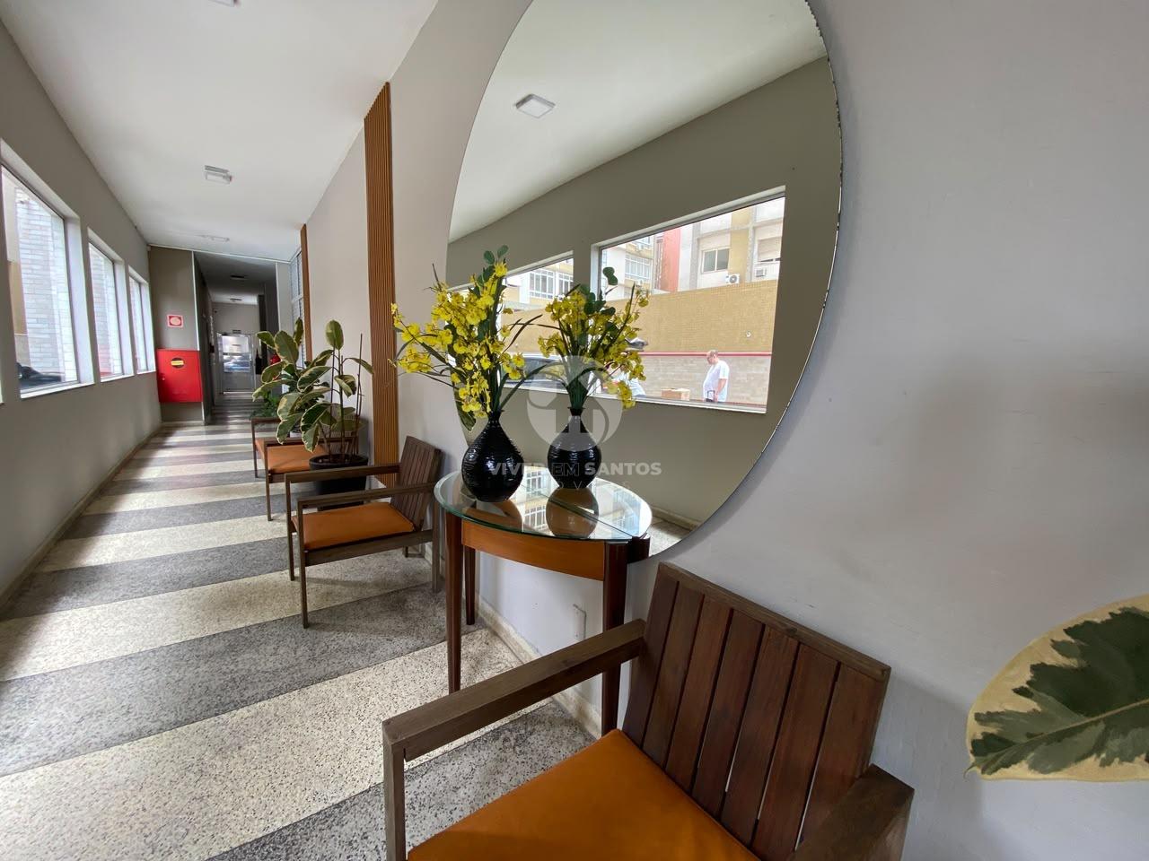Apartamento 2 Dormitórios, Vaga Coletiva em Prédio Frente Mar no Boqueirão – Santos/SP em Boqueirão, Santos — foto 16