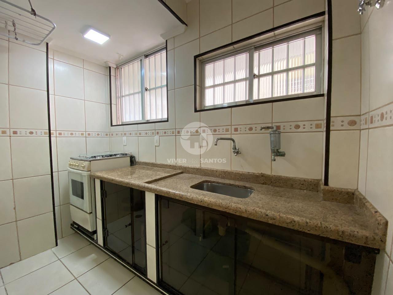Apartamento 2 Dormitórios, Vaga Coletiva em Prédio Frente Mar no Boqueirão – Santos/SP em Boqueirão, Santos — foto 5