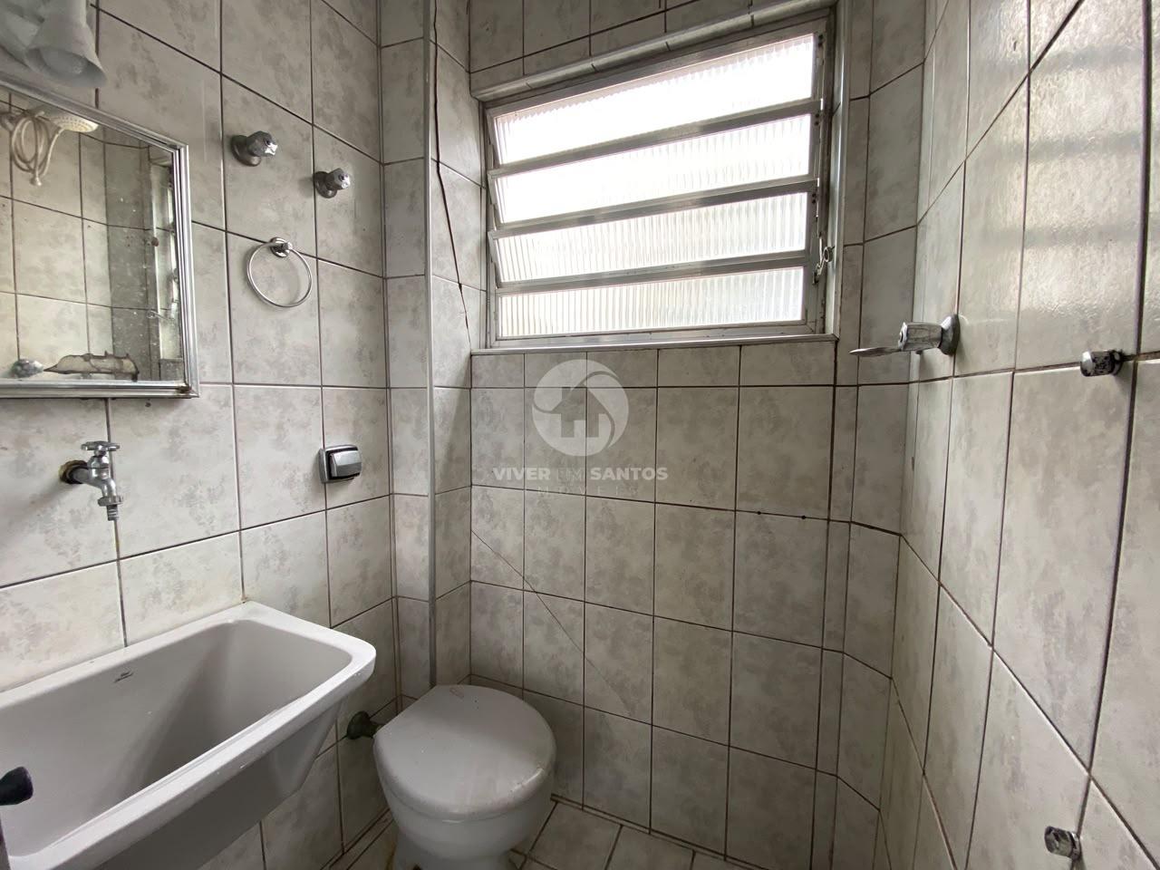 Apartamento 1 Dormitório, Próximo à Praia e com Potencial para Reforma no Embaré – Santos/SP em Embaré, Santos — foto 6