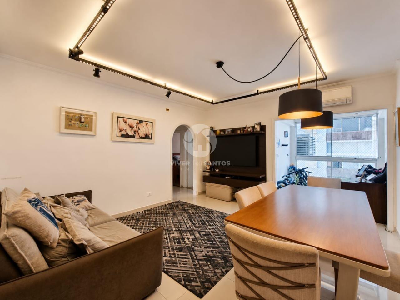 Apartamento 3 Dormitórios, 1 Vaga e Lazer Completo a 50 Metros da Praia na Aparecida – Santos/SP em Aparecida, Santos — foto 3