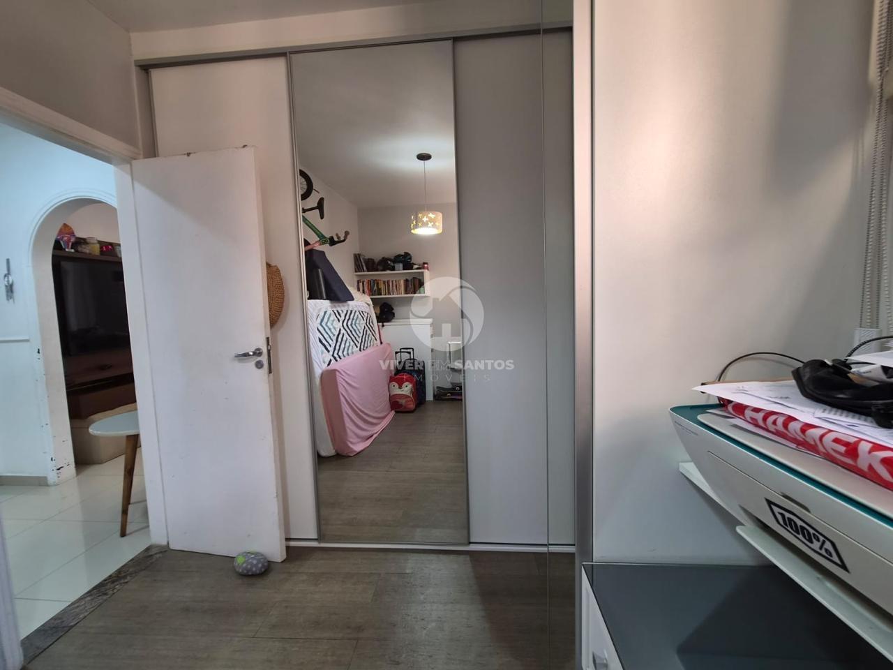 Apartamento 3 Dormitórios, 1 Vaga e Lazer Completo a 50 Metros da Praia na Aparecida – Santos/SP em Aparecida, Santos — foto 9