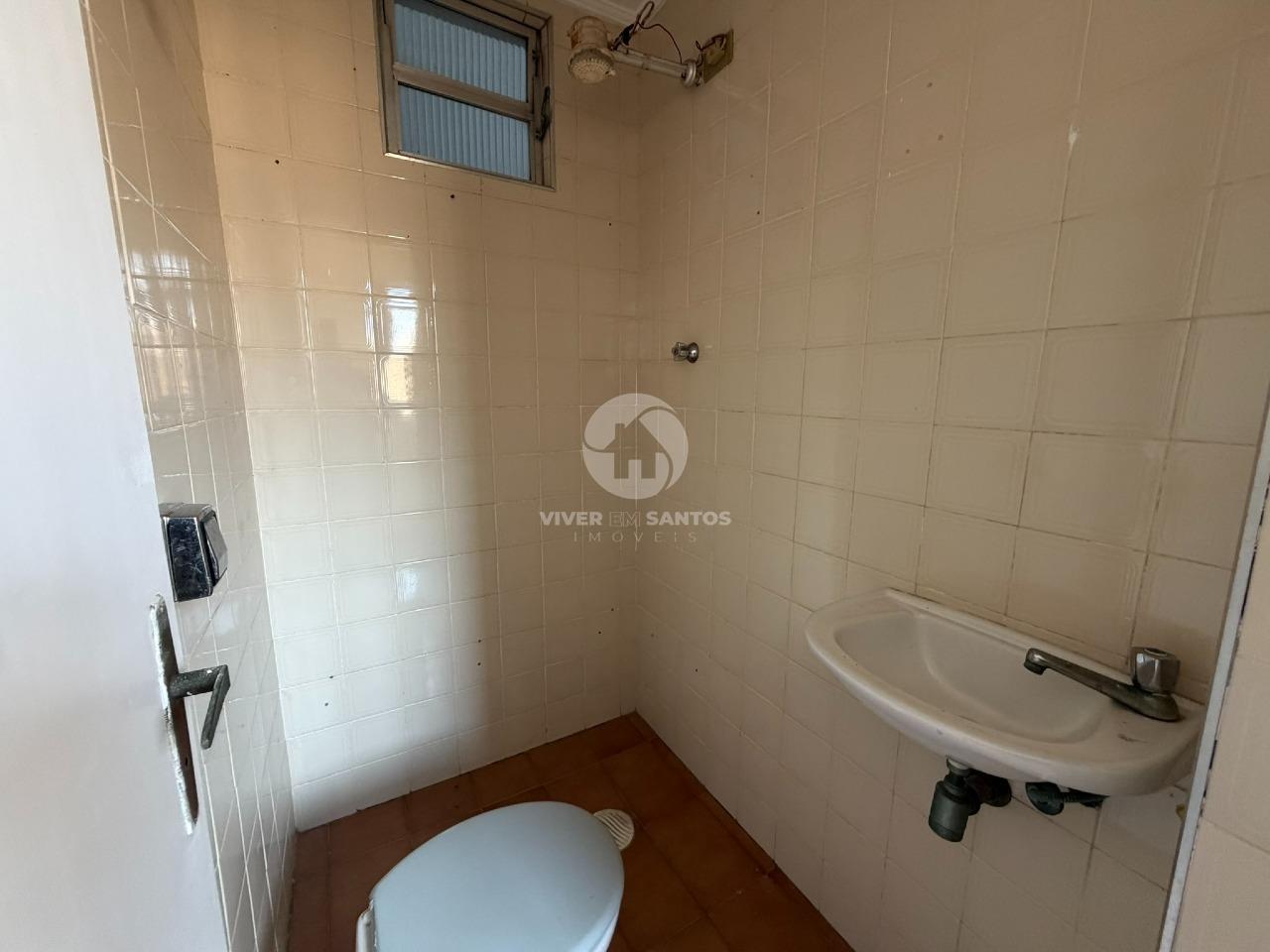 Apartamento de 1 Dormitório com 2 Banheiros e Garagem Próximo ao Canal 5 – Santos em Embaré, Santos — foto 18