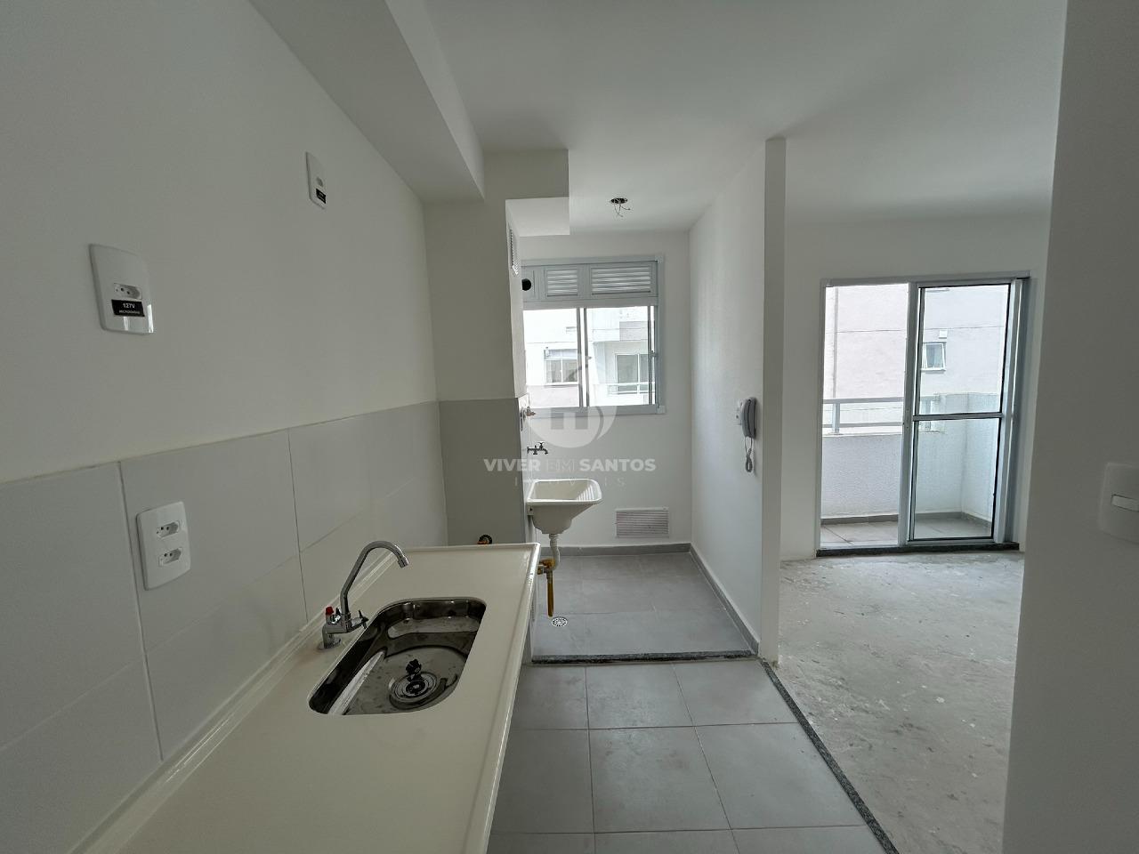 Apartamento Novo, 2 Dormitórios, Nunca Habitado e Condomínio com Lazer no Jabaquara – Santos/SP em Jabaquara, Santos — foto 7