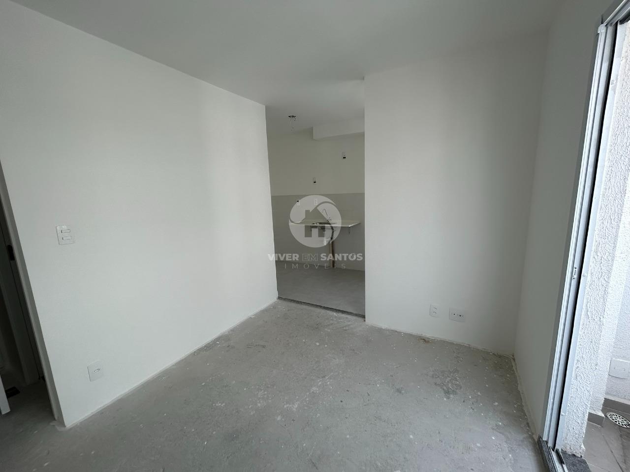 Apartamento Novo, 2 Dormitórios, Nunca Habitado e Condomínio com Lazer no Jabaquara – Santos/SP em Jabaquara, Santos — foto 2