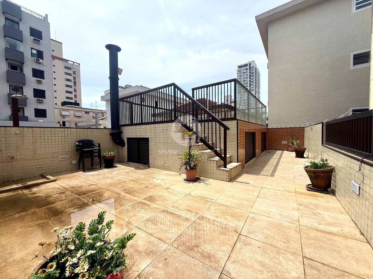Casa Duplex com 3 Dormitórios, 2 Suítes, Piscina e 2 Vagas no Embaré – Santos/SP em Embaré, Santos — foto 12