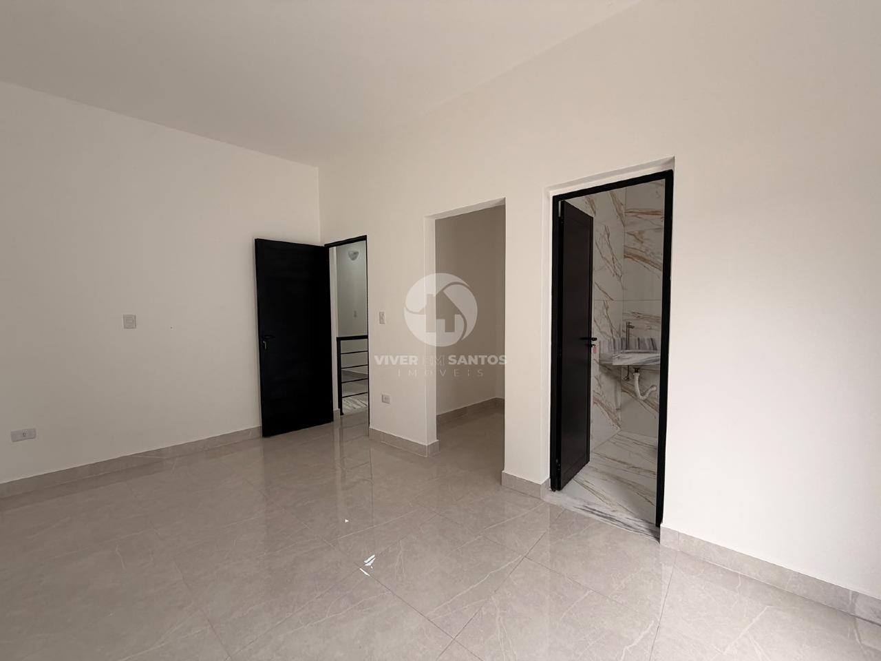 Sobrado Reformado, 3 Dormitórios, 2 Suítes com Closet e Sacada, Quintal e 2 Vagas – Santos/SP em Vila Mathias, Santos — foto 21