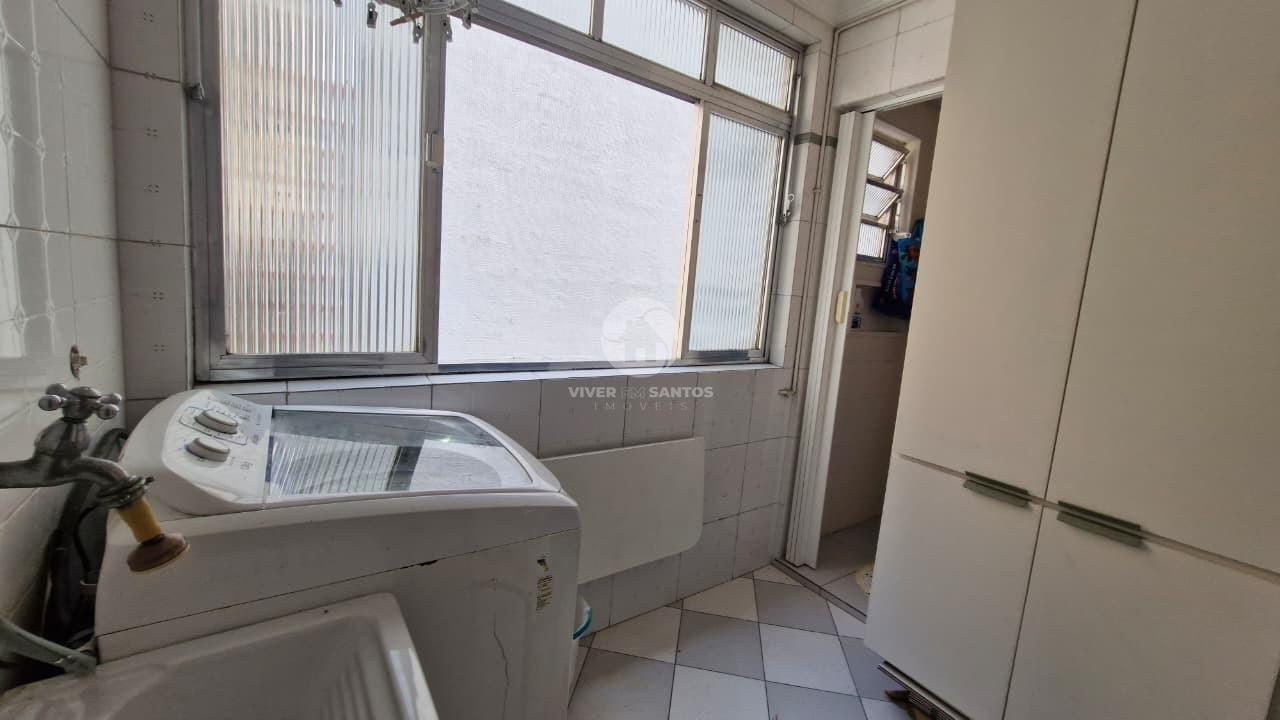 Apartamento Reformado, 2 Dormitórios, Vista Mar e Vaga Coletiva Suficiente no Itararé – São Vicente/SP em Itararé, São Vicente — foto 15