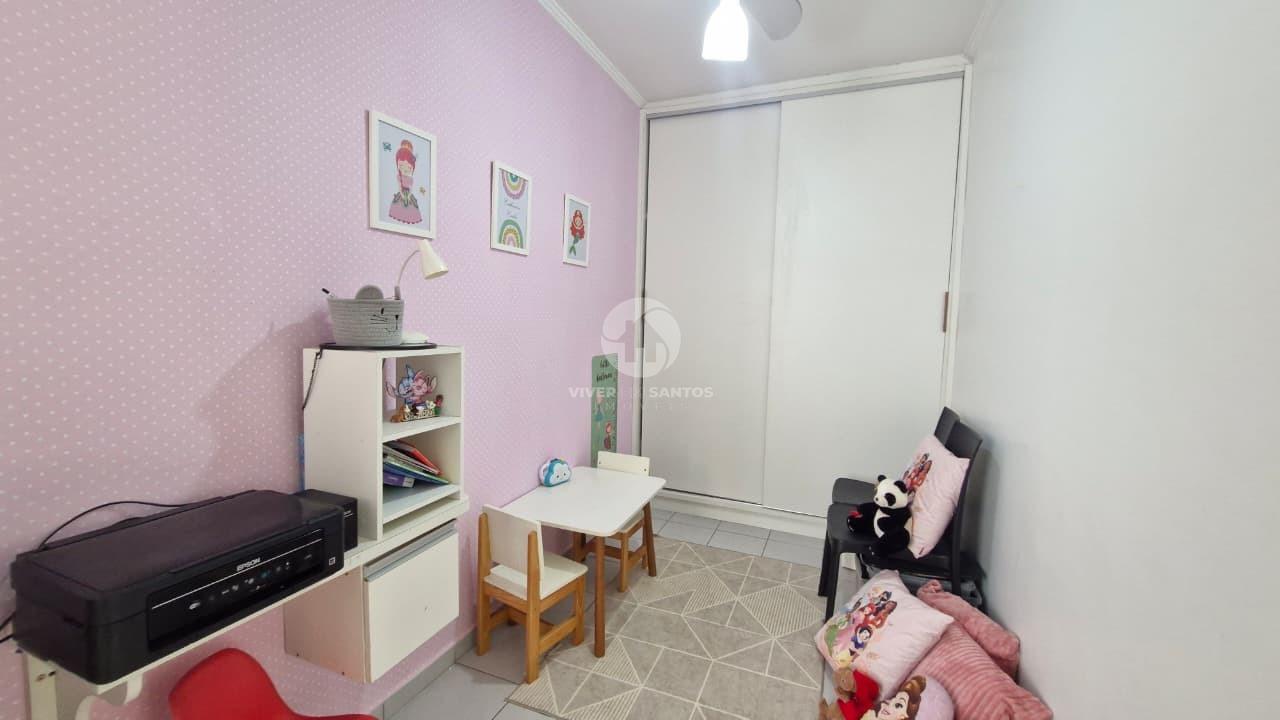 Apartamento Reformado, 2 Dormitórios, Vista Mar e Vaga Coletiva Suficiente no Itararé – São Vicente/SP em Itararé, São Vicente — foto 11
