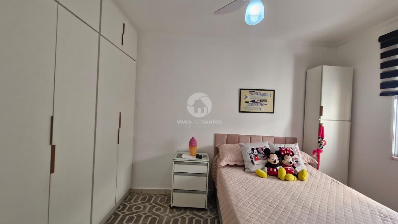 Apartamento Reformado, 2 Dormitórios, Vista Mar e Vaga Coletiva Suficiente no Itararé – São Vicente/SP em Itararé, São Vicente — foto 7