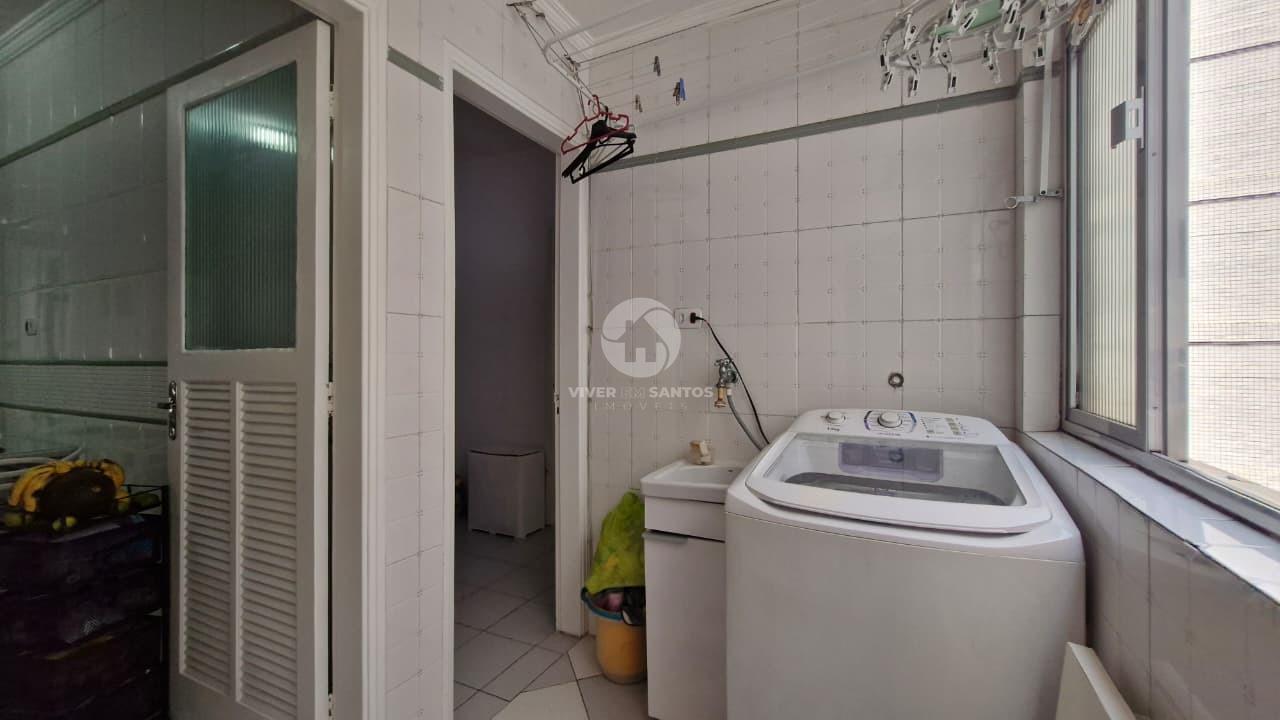Apartamento Reformado, 2 Dormitórios, Vista Mar e Vaga Coletiva Suficiente no Itararé – São Vicente/SP em Itararé, São Vicente — foto 16