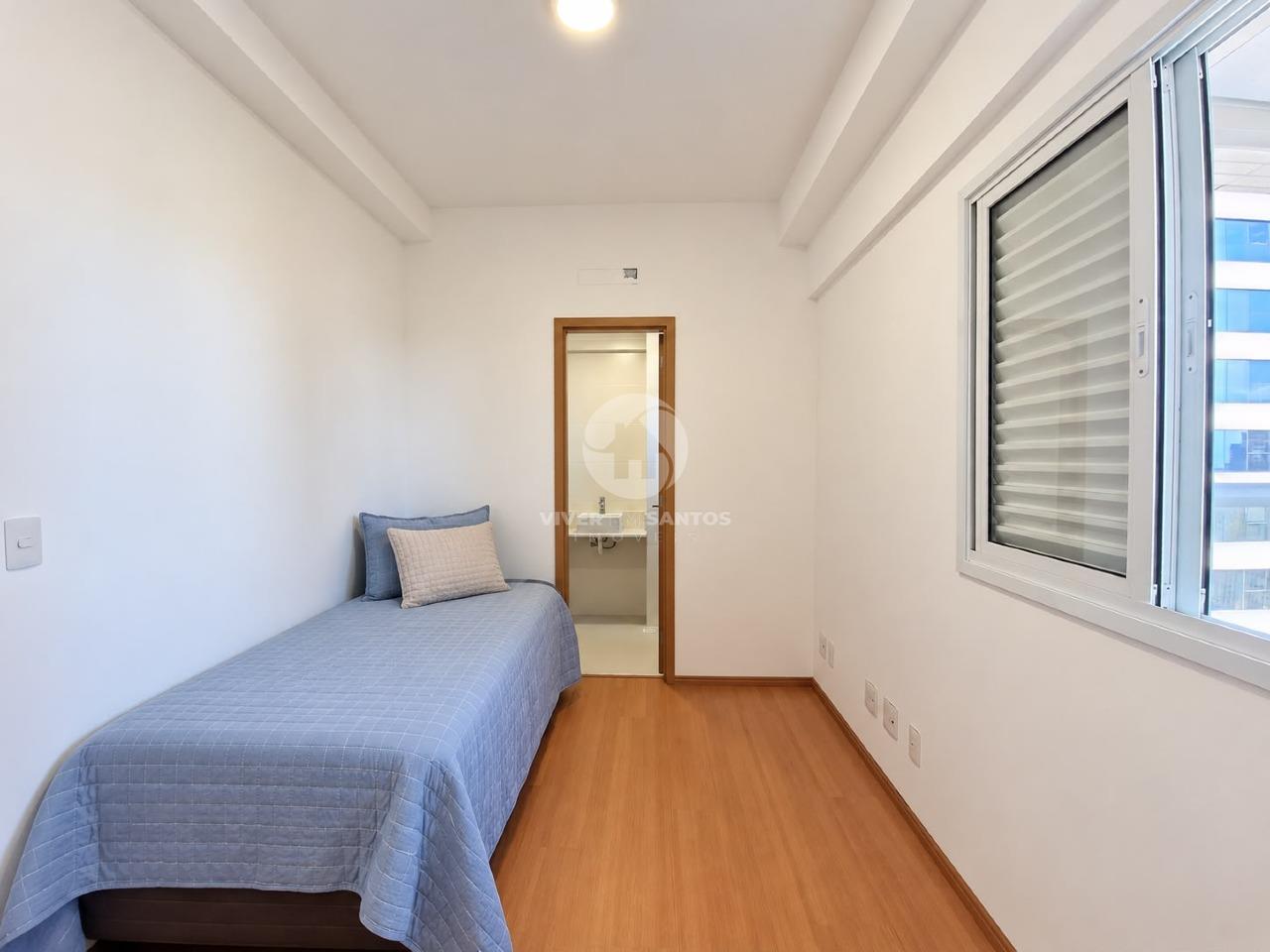 Apartamento 3 Dormitórios, Suíte, Varanda Vista Mar e Lazer Completo no Gonzaga – Santos/SP em Gonzaga, Santos — foto 9
