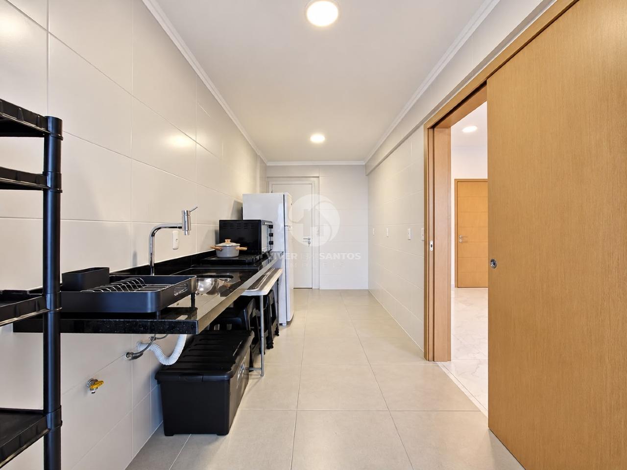 Apartamento 3 Dormitórios, Suíte, Varanda Vista Mar e Lazer Completo no Gonzaga – Santos/SP em Gonzaga, Santos — foto 12