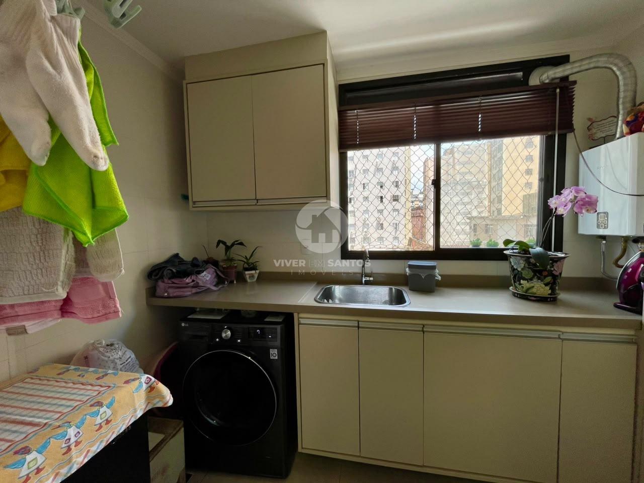 Apartamento Garden 2 Dormitórios, Suíte Master, Área Privativa e 2 Vagas no José Menino – Santos/SP em José Menino, Santos — foto 16