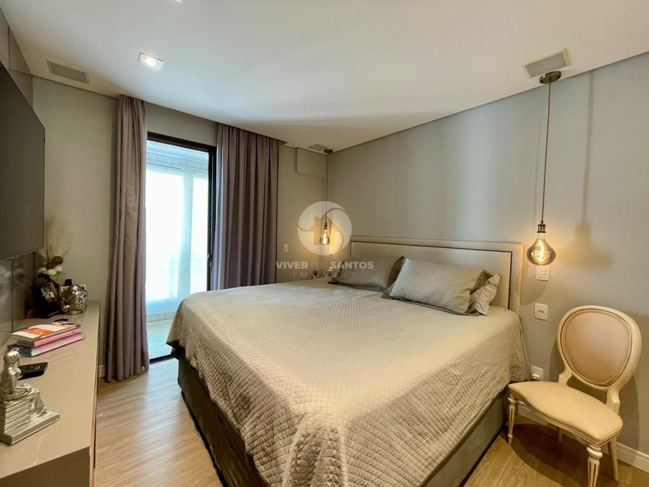 Apartamento Garden 2 Dormitórios, Suíte Master, Área Privativa e 2 Vagas no José Menino – Santos/SP em José Menino, Santos — foto 9