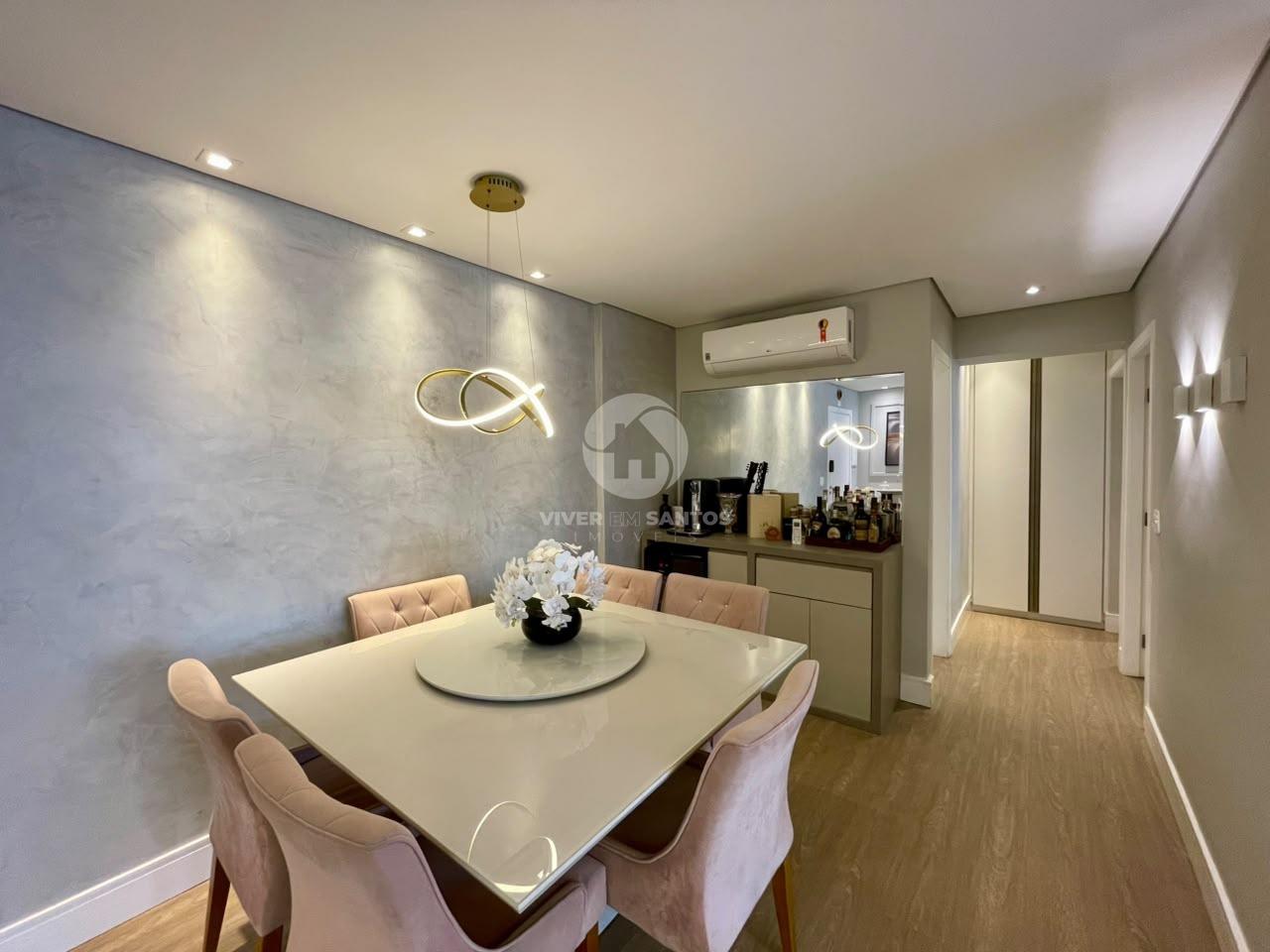 Apartamento Garden 2 Dormitórios, Suíte Master, Área Privativa e 2 Vagas no José Menino – Santos/SP em José Menino, Santos — foto 3