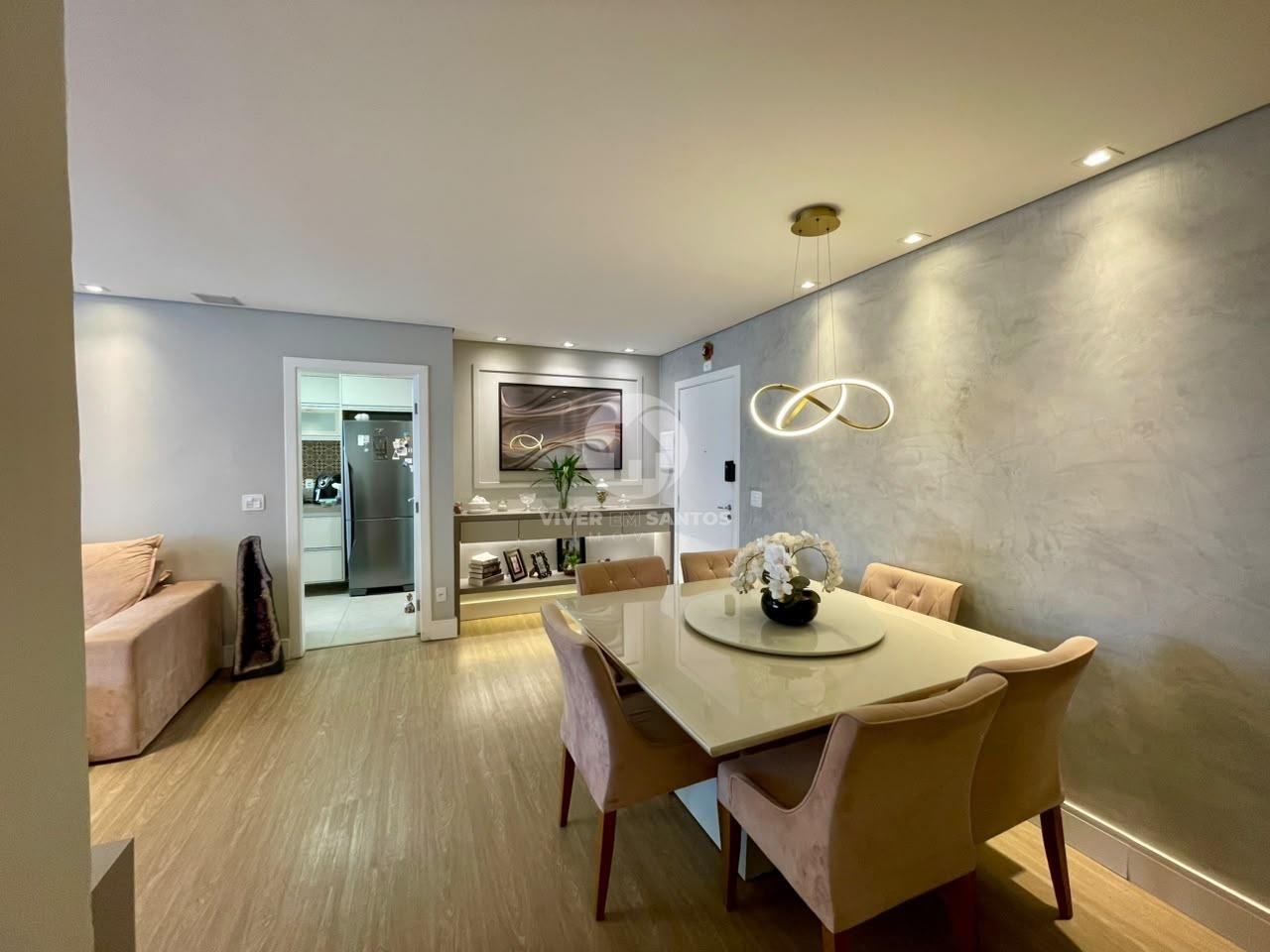 Apartamento Garden 2 Dormitórios, Suíte Master, Área Privativa e 2 Vagas no José Menino – Santos/SP em José Menino, Santos — foto 4