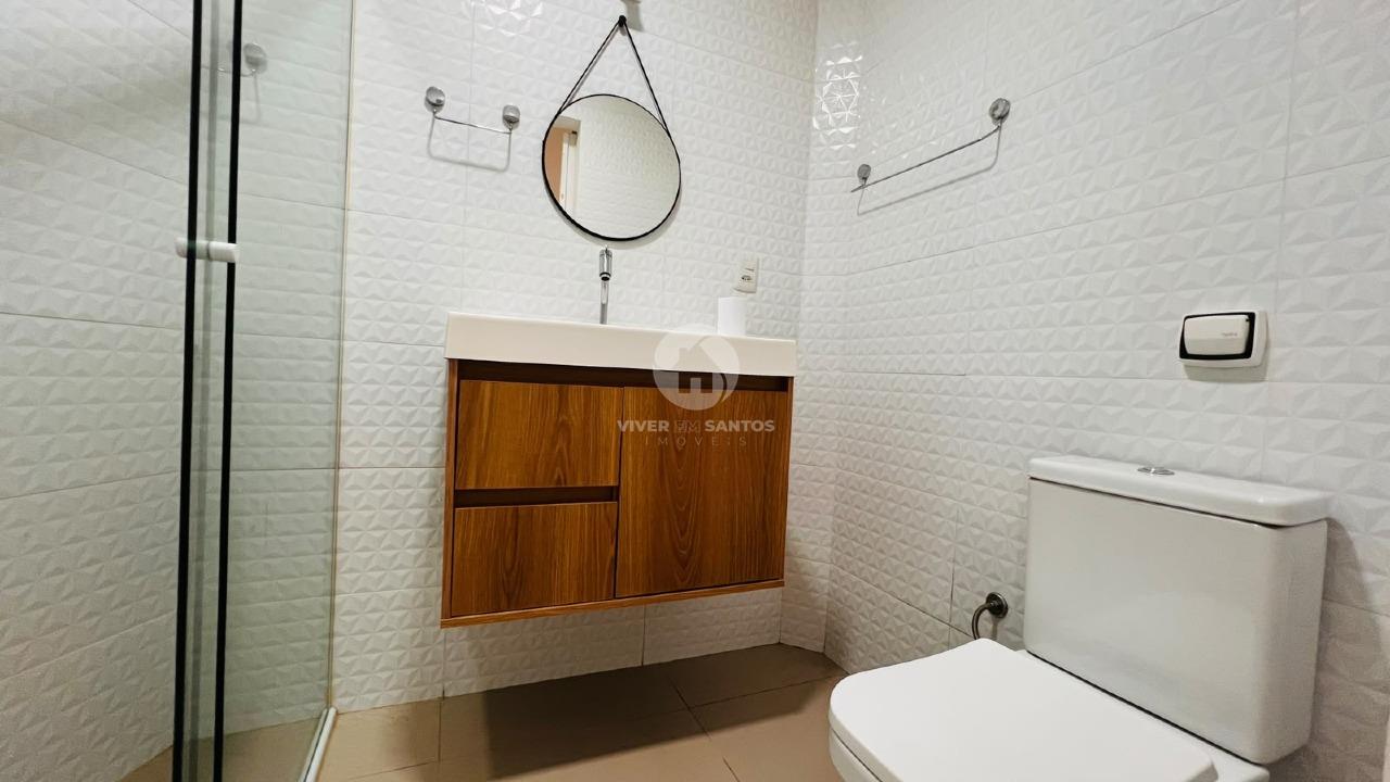 Apartamento Porteira Fechada, 2 Dormitórios, Suíte Ampliada e Vaga Demarcada a 50 Metros da Praia – Santos/SP em Aparecida, Santos — foto 9