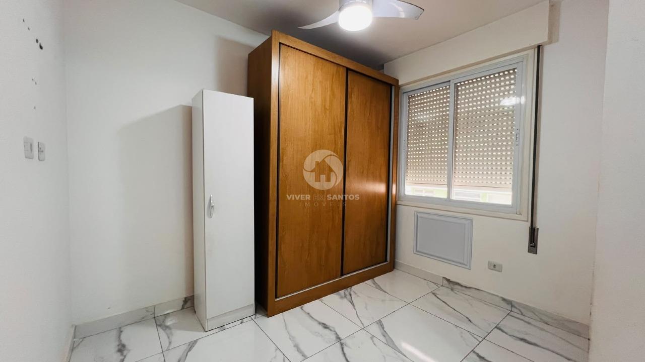 Apartamento Porteira Fechada, 2 Dormitórios, Suíte Ampliada e Vaga Demarcada a 50 Metros da Praia – Santos/SP em Aparecida, Santos — foto 11