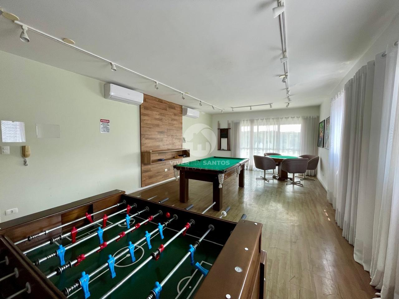 Apartamento 2 Dormitórios, Sacada, Cozinha Americana e Lazer Completo – Santos/SP em Vila Mathias, Santos — foto 13