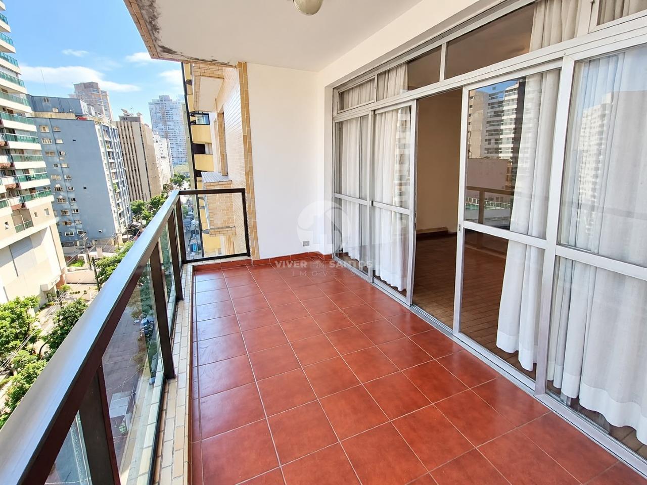 Apartamento com 3 Dormitórios, Suíte, Varanda e 4 Vagas no Gonzaga – Santos/SP em Gonzaga, Santos — foto 3