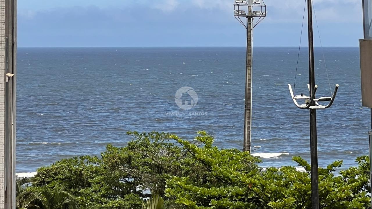 Apartamento Frente Mar, Porteira Fechada, 1 Suíte, Vista Mar e Reformado no Embaré – Santos/SP em Embaré, Santos — foto 9