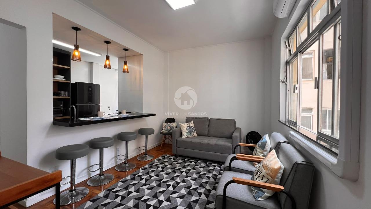 apartamento para comprar em Embaré, Santos — foto 1 de 8