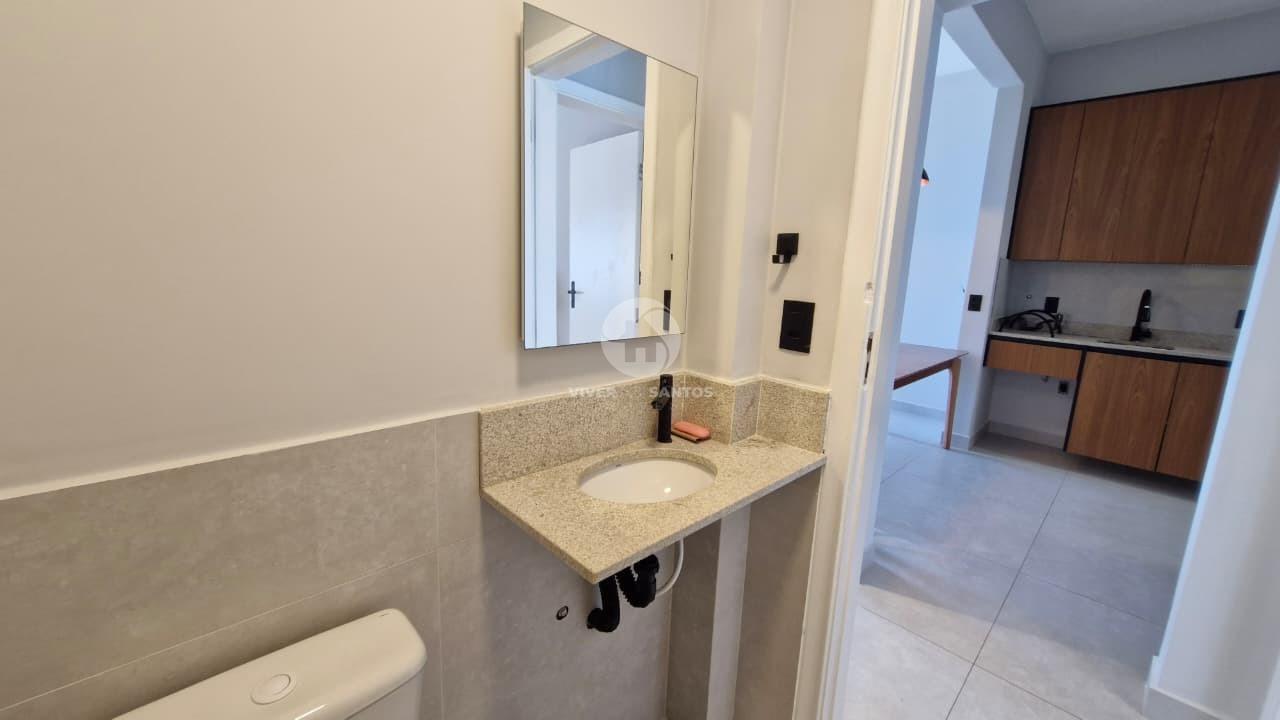 Apartamento Reformado 3 Dormitórios, 2 Suítes, Vista Mar e 1 Vaga no José Menino – Santos/SP em Praia do José Menino, Santos — foto 5