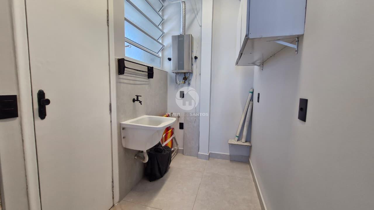Apartamento Reformado 3 Dormitórios, 2 Suítes, Vista Mar e 1 Vaga no José Menino – Santos/SP em Praia do José Menino, Santos — foto 21