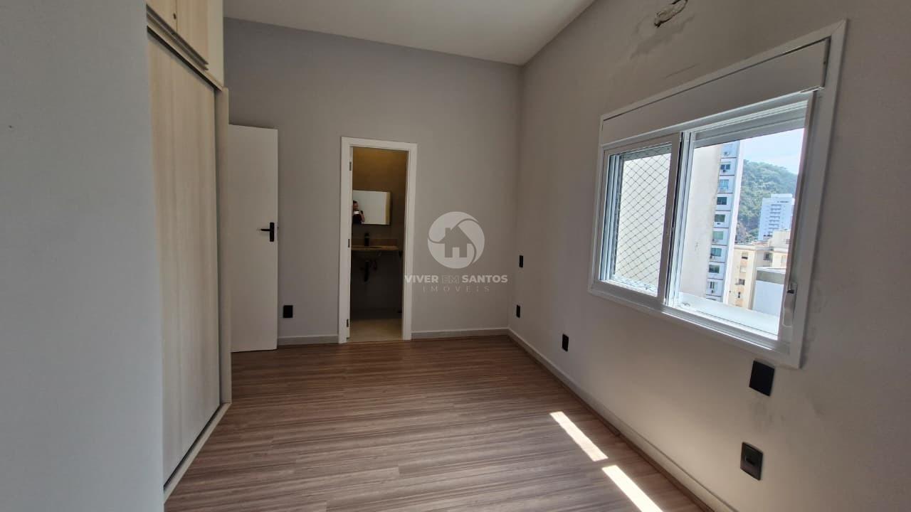 Apartamento Reformado 3 Dormitórios, 2 Suítes, Vista Mar e 1 Vaga no José Menino – Santos/SP em Praia do José Menino, Santos — foto 8