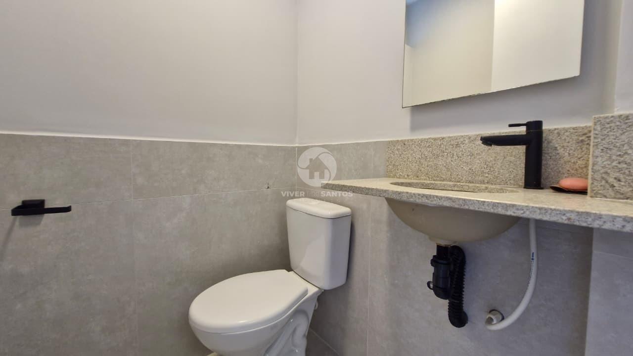 Apartamento Reformado 3 Dormitórios, 2 Suítes, Vista Mar e 1 Vaga no José Menino – Santos/SP em Praia do José Menino, Santos — foto 12