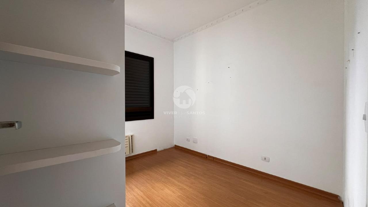 Apartamento 3 Dormitórios, Suíte, Varanda Vista Livre e 2 Vagas Demarcadas – Santos/SP em Gonzaga, Santos — foto 9