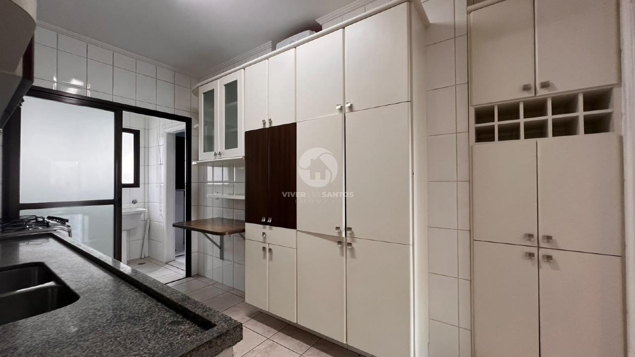 Apartamento 3 Dormitórios, Suíte, Varanda Vista Livre e 2 Vagas Demarcadas – Santos/SP em Gonzaga, Santos — foto 17