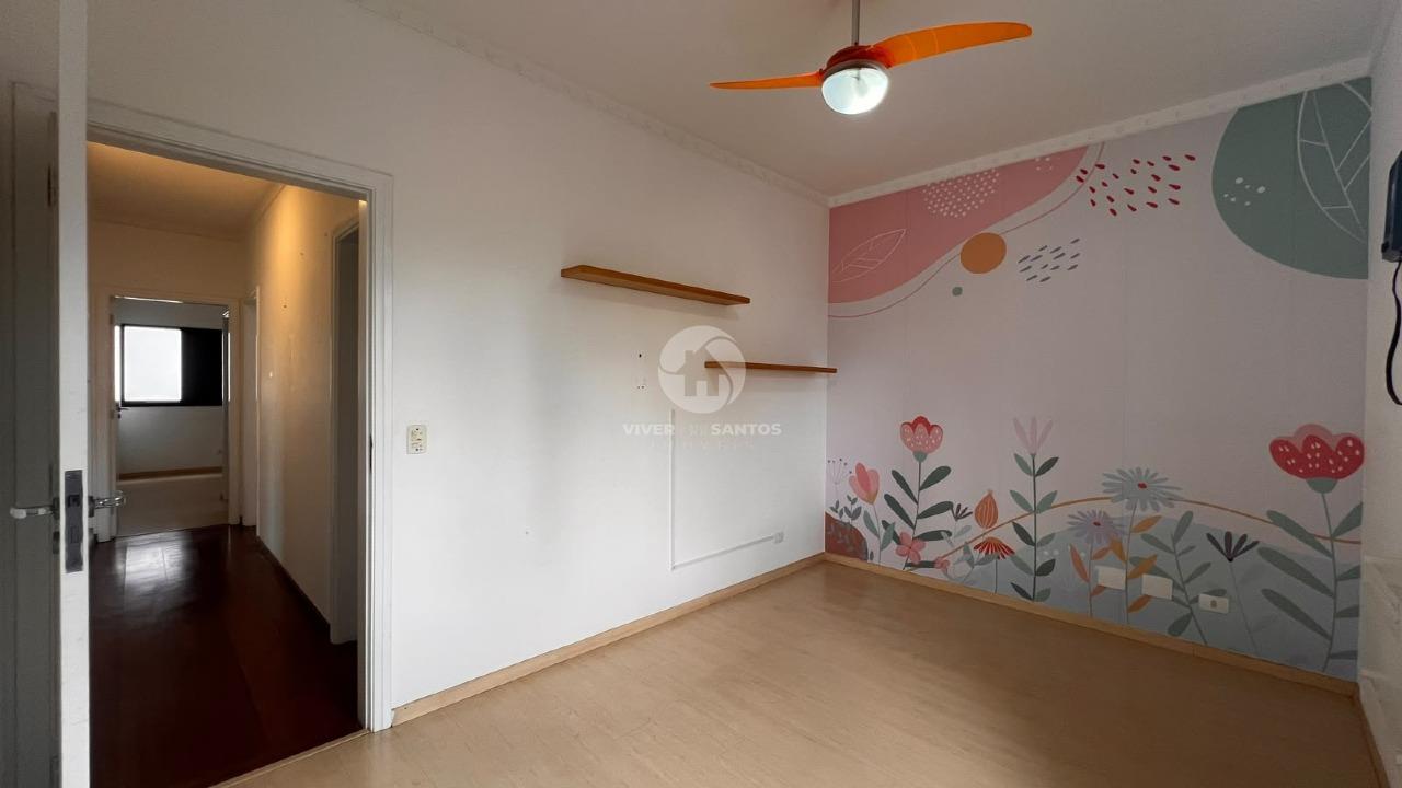 Apartamento 3 Dormitórios, Suíte, Varanda Vista Livre e 2 Vagas Demarcadas – Santos/SP em Gonzaga, Santos — foto 13