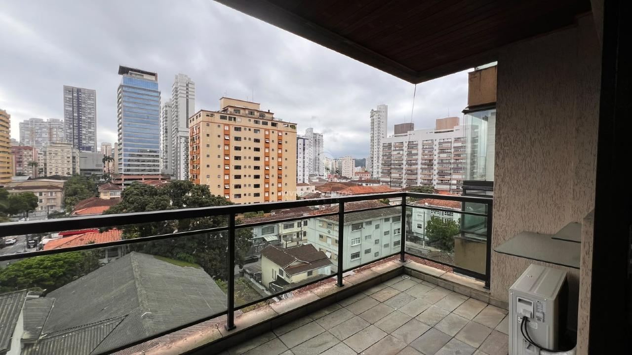 Apartamento 3 Dormitórios, Suíte, Varanda Vista Livre e 2 Vagas Demarcadas – Santos/SP em Gonzaga, Santos — foto 5