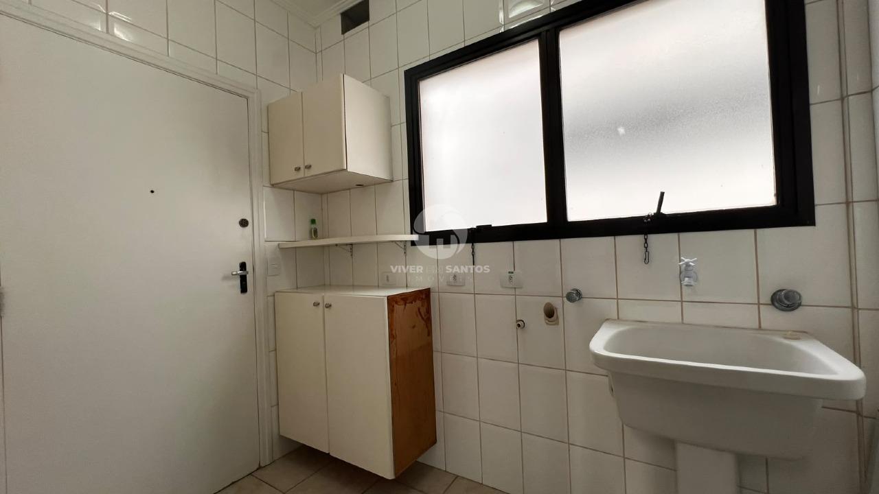 Apartamento 3 Dormitórios, Suíte, Varanda Vista Livre e 2 Vagas Demarcadas – Santos/SP em Gonzaga, Santos — foto 21