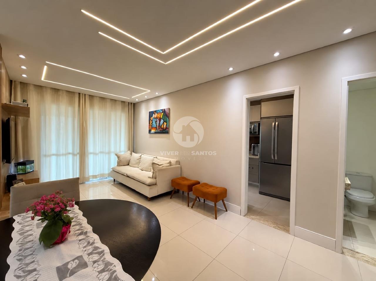 Apartamento 3 Dormitórios, 2 Suítes, Varanda Gourmet, Vista Livre e 2 Vagas no Embaré – Santos/SP em Embaré, Santos — foto 5