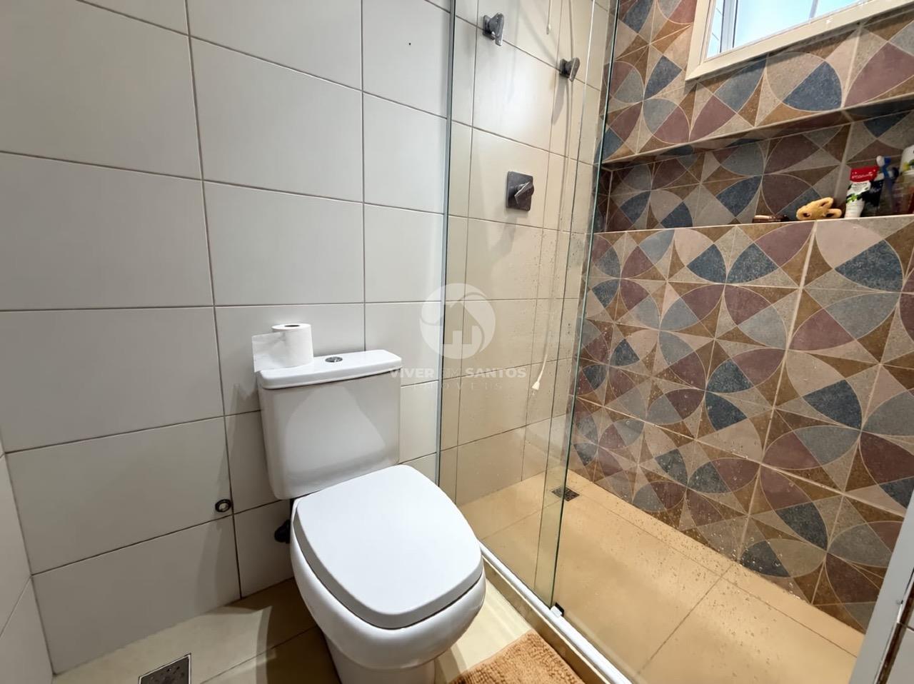 Apartamento 3 Dormitórios, 2 Suítes, Varanda Gourmet, Vista Livre e 2 Vagas no Embaré – Santos/SP em Embaré, Santos — foto 13