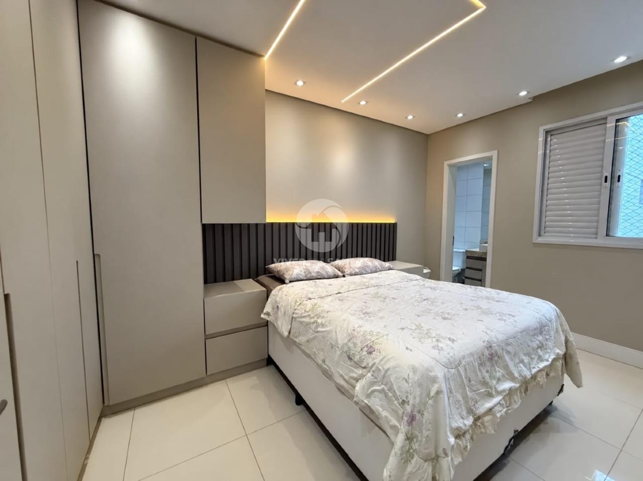 Apartamento 3 Dormitórios, 2 Suítes, Varanda Gourmet, Vista Livre e 2 Vagas no Embaré – Santos/SP em Embaré, Santos — foto 9