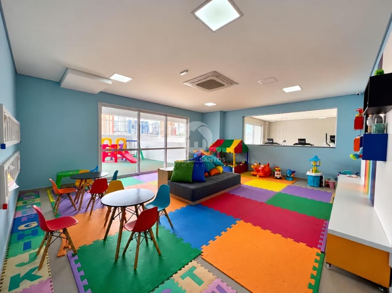 Apartamento 3 Dormitórios, 2 Suítes, Varanda Gourmet, Vista Livre e 2 Vagas no Embaré – Santos/SP em Embaré, Santos — foto 25
