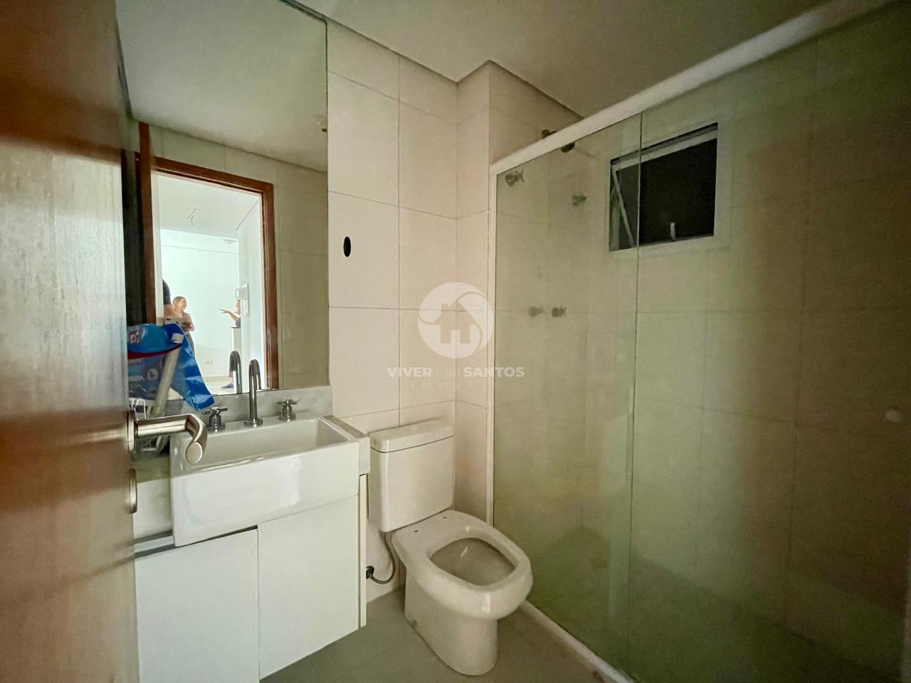 Apartamento 2 Dormitórios, Sacada, Cozinha Americana e Lazer Completo na Avenida Ana Costa – Santos/SP em Vila Mathias, Santos — foto 12