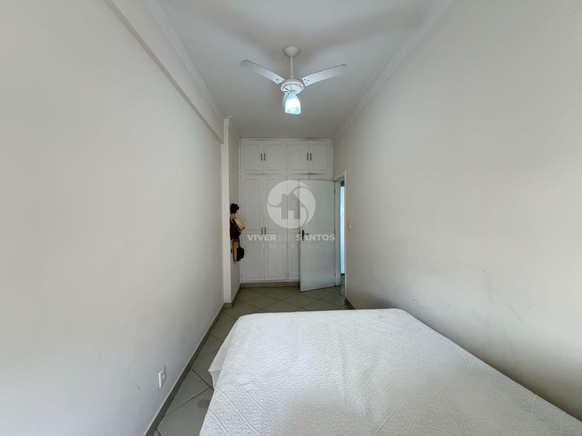 Apartamento 2 Dormitórios, Suíte, Vista Panorâmica para o Mar e Vaga no Embaré – Santos/SPl em Embaré, Santos — foto 10