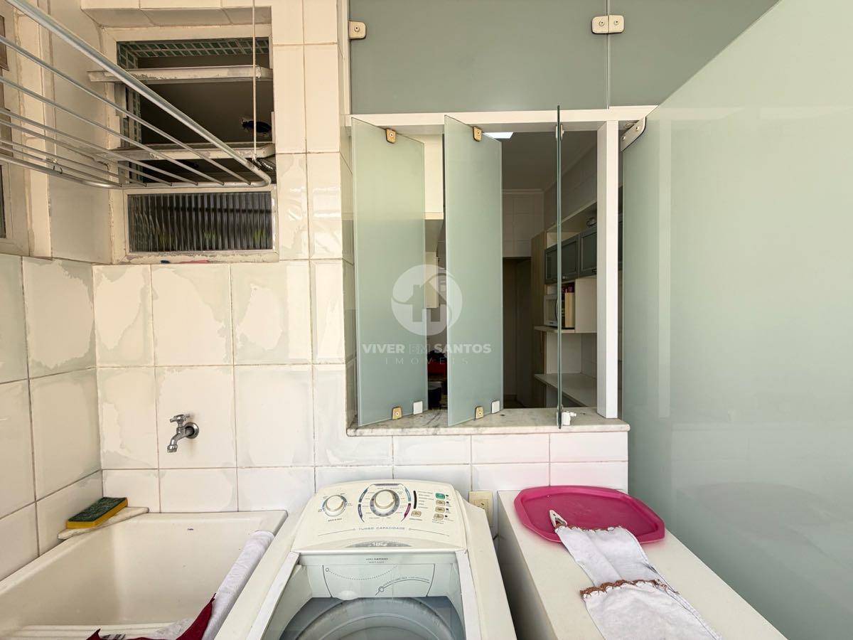Apartamento 2 Dormitórios, Suíte, Vista Panorâmica para o Mar e Vaga no Embaré – Santos/SPl em Embaré, Santos — foto 16
