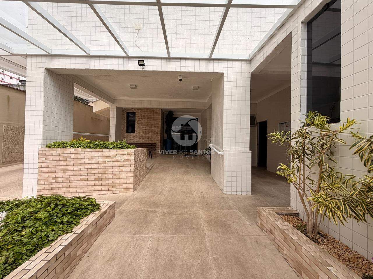 Apartamento Porteira Fechada, 2 Dormitórios, Dependência Completa, Lazer e Vaga Demarcada na Vila Belmiro – Santos/SP em Vila Belmiro, Santos — foto 14