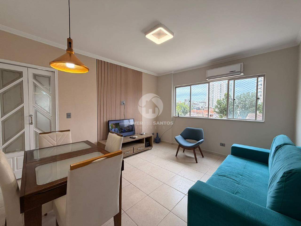 Apartamento Porteira Fechada, 2 Dormitórios, Dependência Completa, Lazer e Vaga Demarcada na Vila Belmiro – Santos/SP em Vila Belmiro, Santos — foto 13