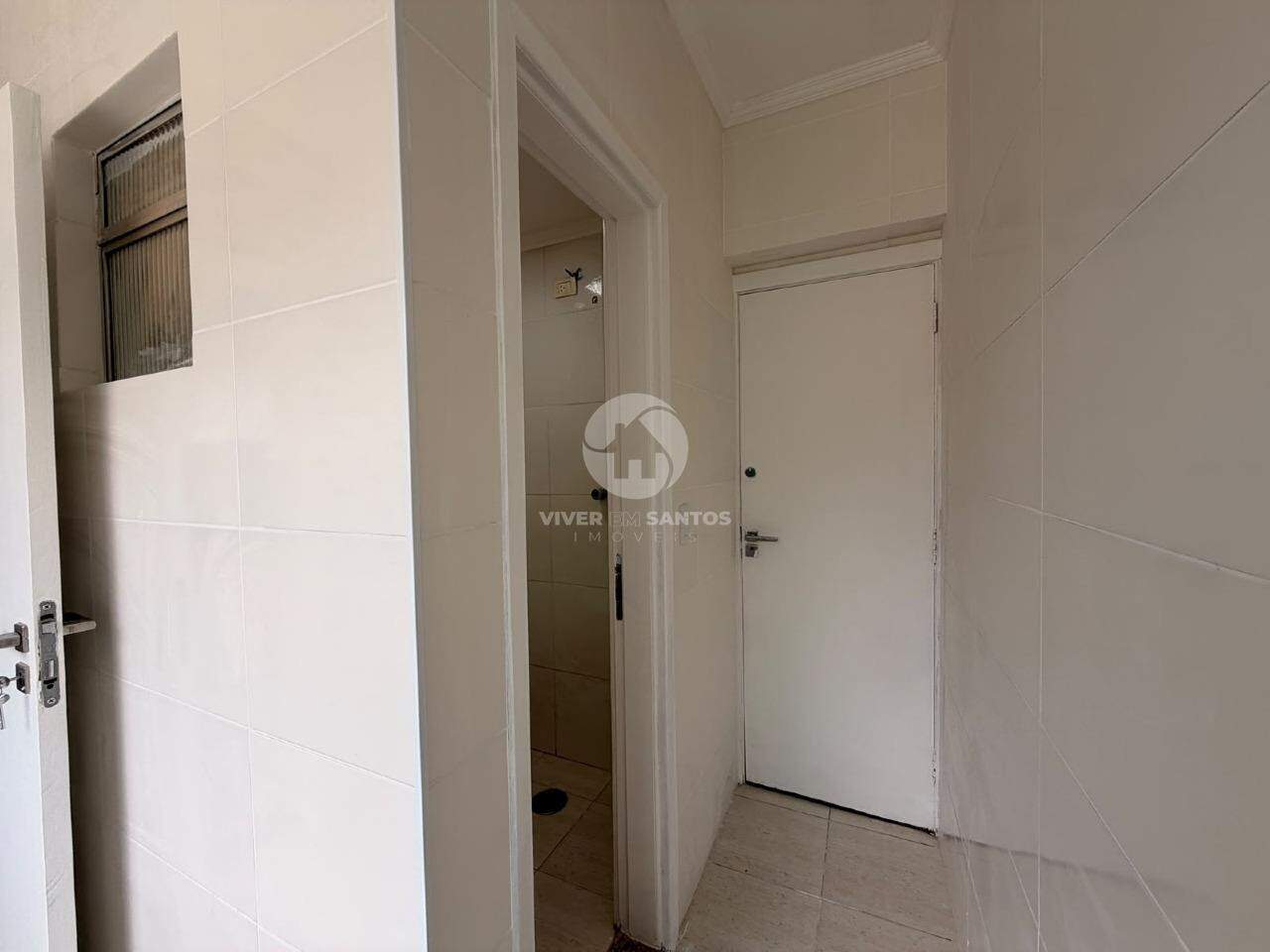 Apartamento Porteira Fechada, 2 Dormitórios, Dependência Completa, Lazer e Vaga Demarcada na Vila Belmiro – Santos/SP em Vila Belmiro, Santos — foto 20