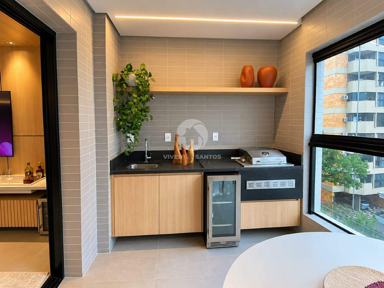 Apartamento Em Construção 3 Suítes, Varanda Gourmet, 2 Vagas e Lazer Completo a Menos de 1 Quadra da Praia – Santos/SP em Aparecida, Santos — foto 3