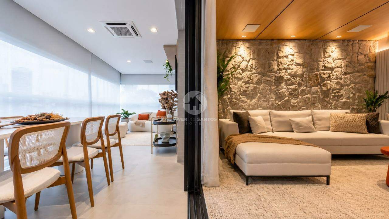 Apartamento Em Construção 3 Suítes, Varanda Gourmet, 2 Vagas e Lazer Completo a Menos de 1 Quadra da Praia – Santos/SP em Aparecida, Santos — foto 10