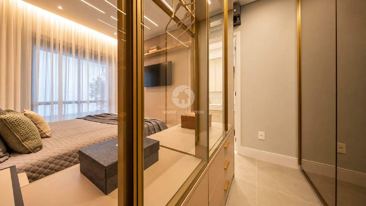 Apartamento Em Construção 3 Suítes, Varanda Gourmet, 2 Vagas e Lazer Completo a Menos de 1 Quadra da Praia – Santos/SP em Aparecida, Santos — foto 17